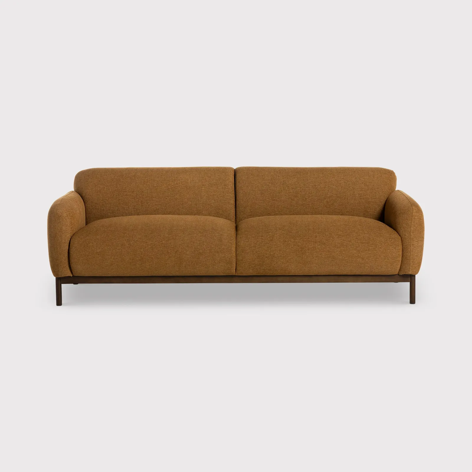 Connie 3 Seater Sofa, Yellow Fabric | Barker & Stonehouse