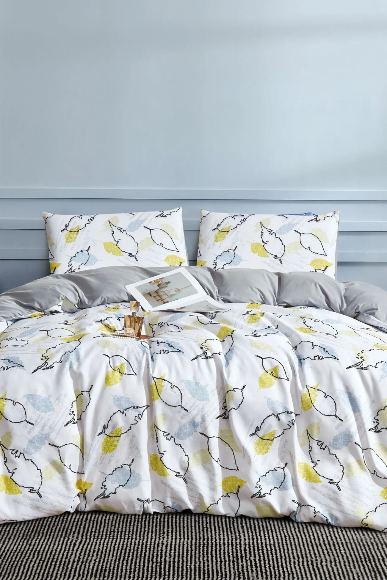 Ezysleep Willow Floral Printed Duvet Set 2
