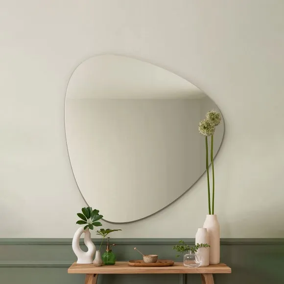 Pebble Frameless Wall Mirror