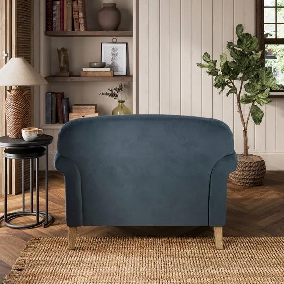 Millie Velvet Snuggle Chair 2