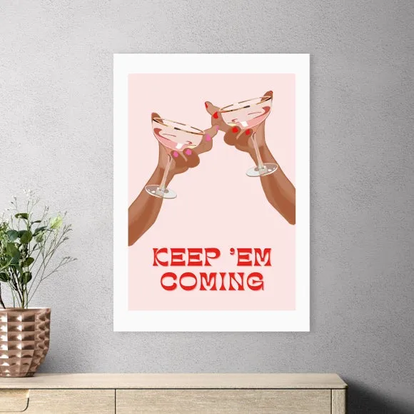East End Prints Keep 'Em Coming by Honey Island Studio 1