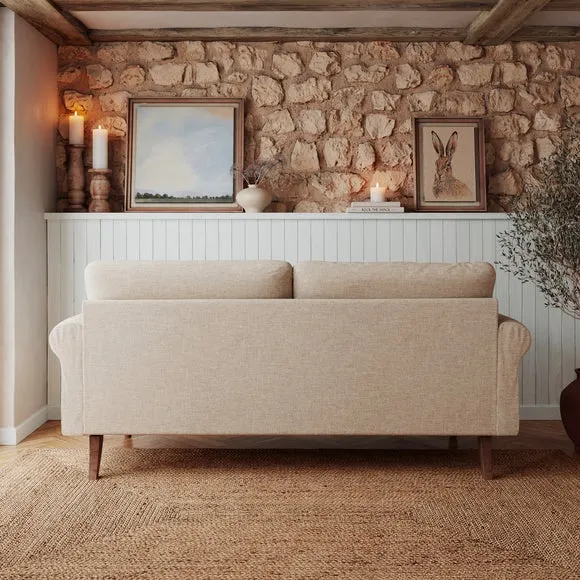 Maeve Compact Flatweave 3 Seater Sofa 3