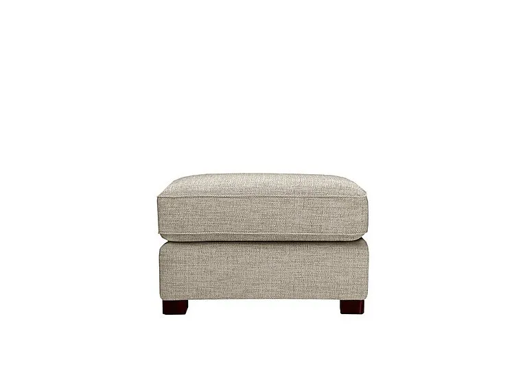 Elora Small Fabric Storage Footstool