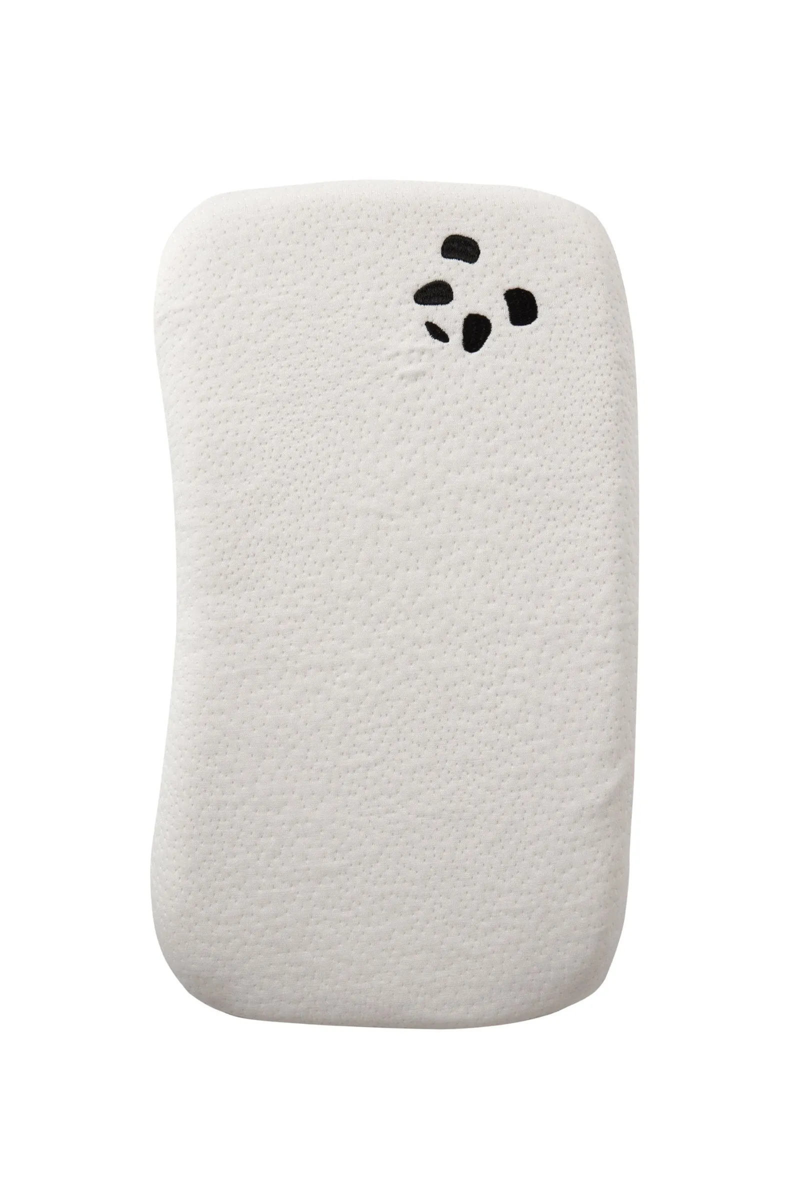 Panda London Memory Foam Bamboo Baby Pillow in White 5
