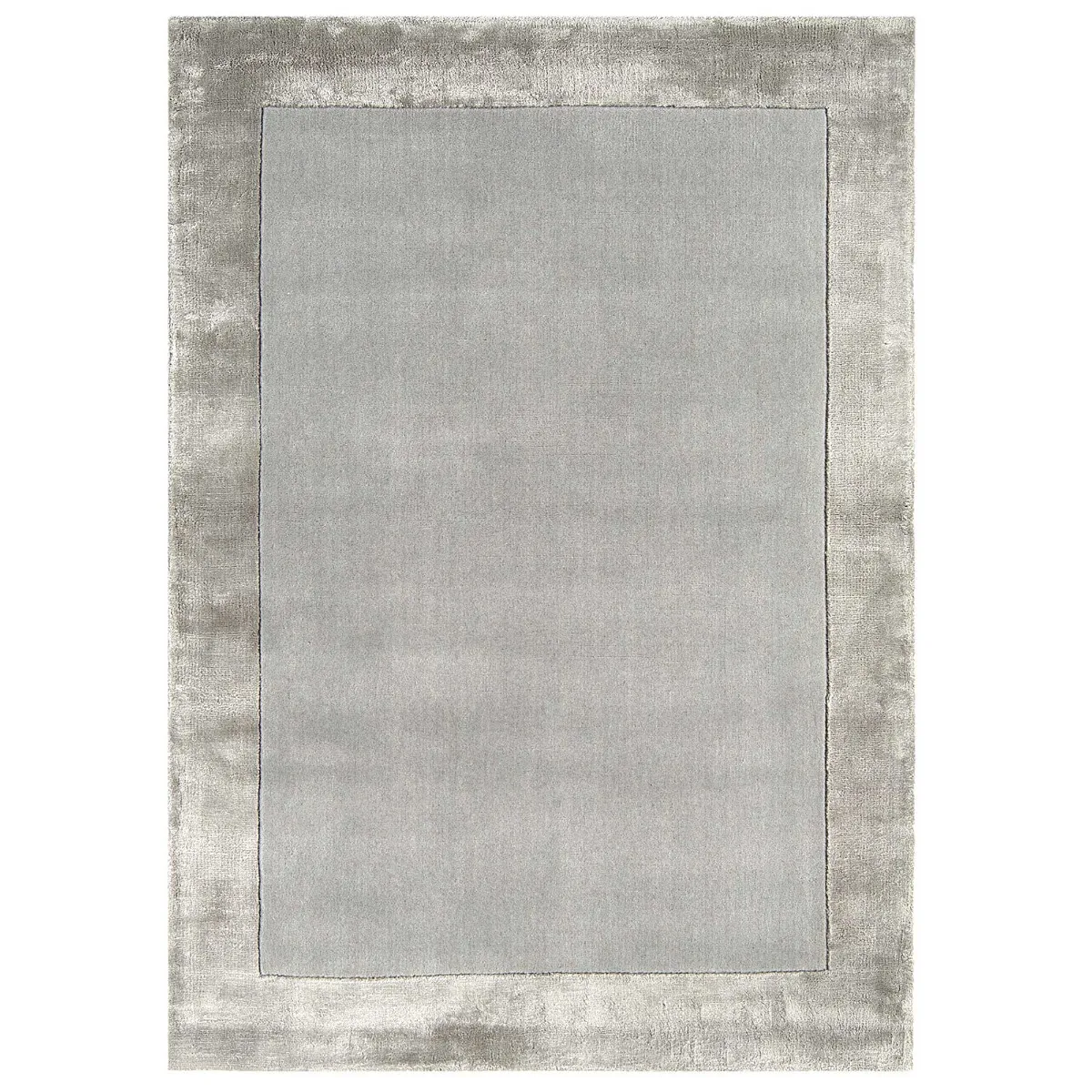 Alcott Silver 120X170Cm Rug, Square Wool Blend | Barker & Stonehouse 2