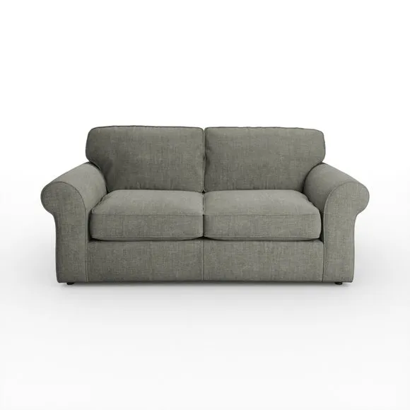 Flori Tonal Plush Chenille 2 Seater Sofa Bed 6