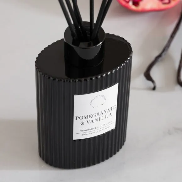 Simplicity Collection Pomegranate Ribbed Diffuser 2