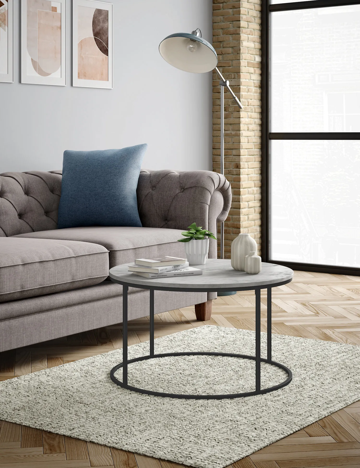 M&S Farley Round Coffee Table