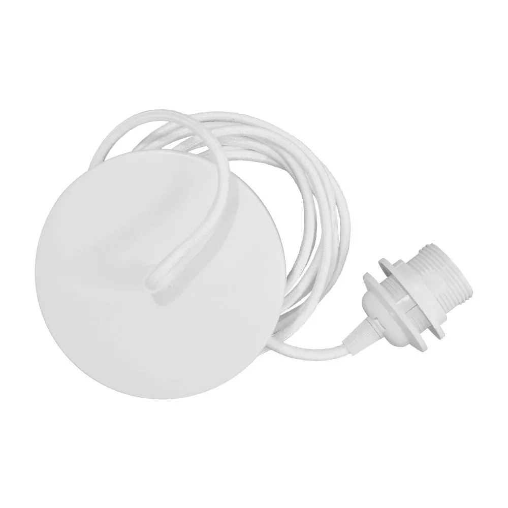 Umage Rosette Pendant Fitting White 2