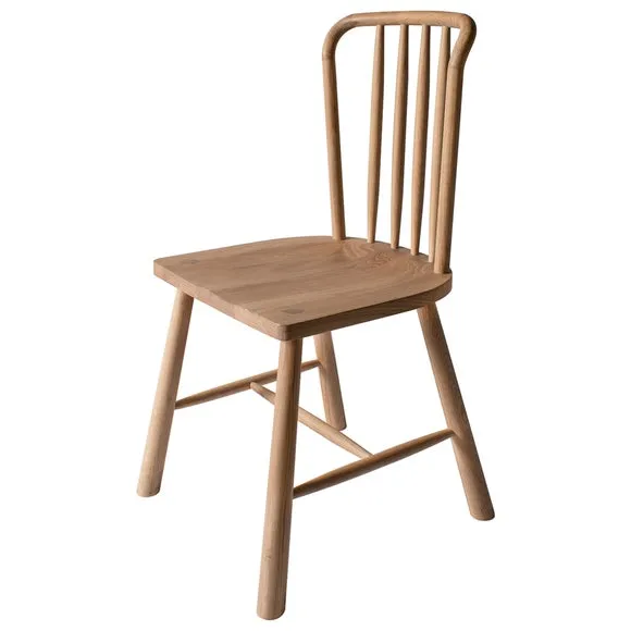 Denton Set of 2 Dining Chairs, Oak 3