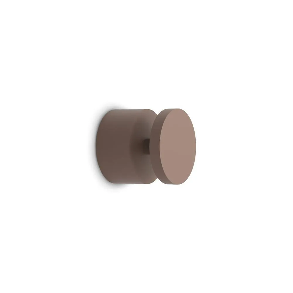 Netlighting Toffee LED Outdoor Modern Wall Lamp Coffee 3000K IP65 in Brown