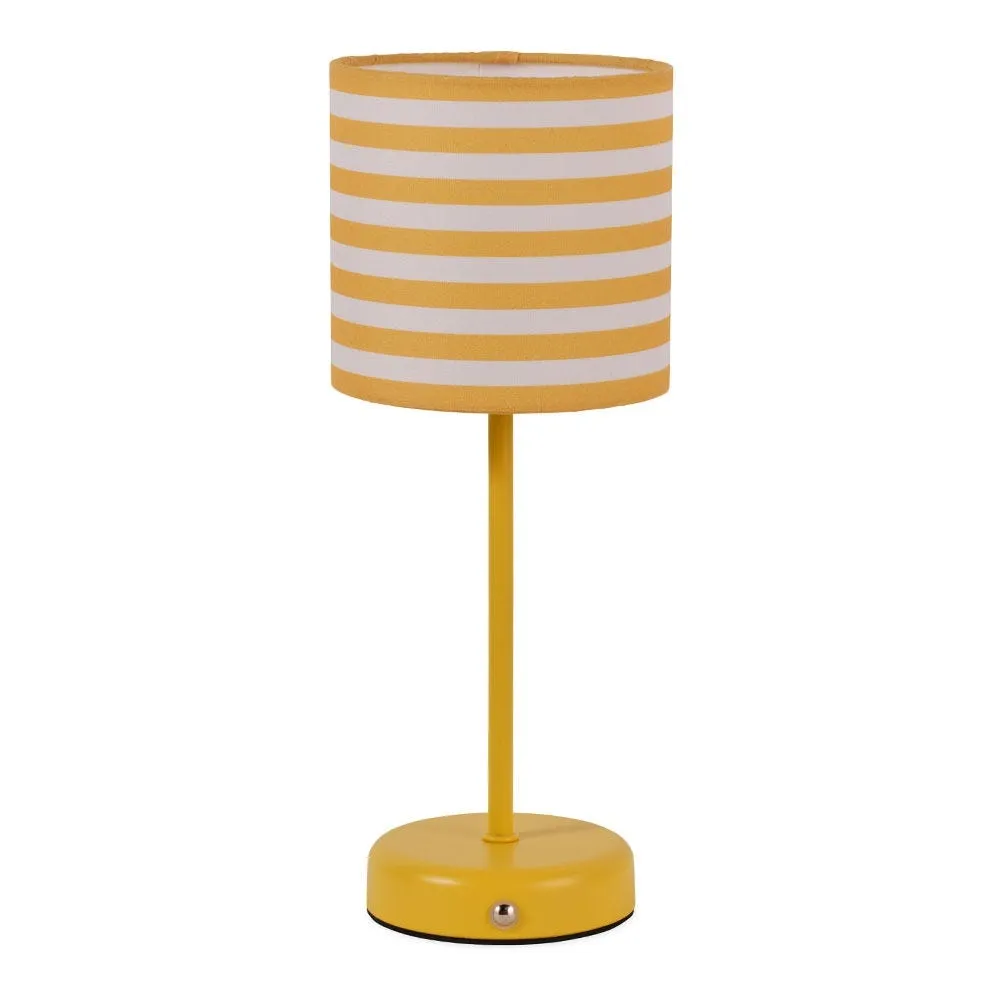 Heal's Raie LED Portable Table Lamp Yellow 3