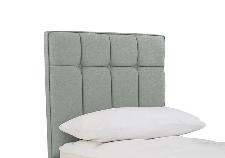 Beam Floor Standing Headboard - Single - Tweed Mint