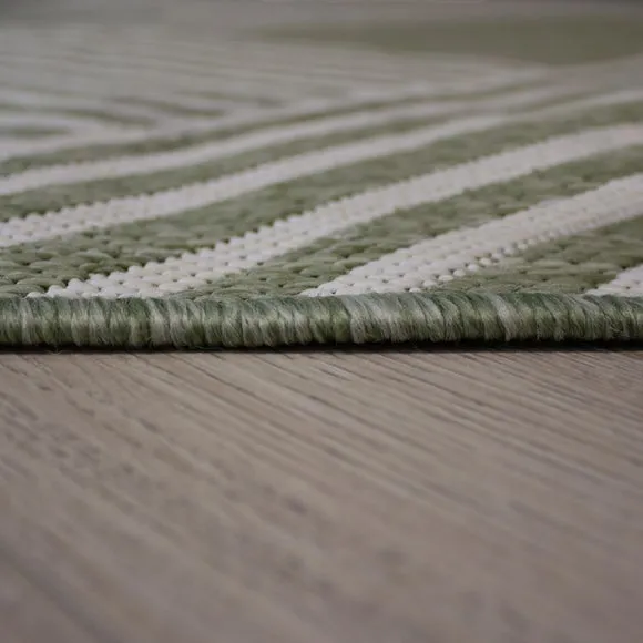 Chevron Indoor Outdoor Geometric Rug 4