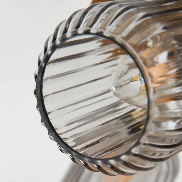 Riley Mid Century Ribbed 3 Light Spotlight 3