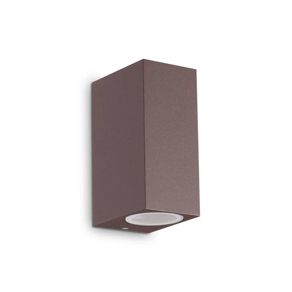 Netlighting Up 2 Light Wall Light Coffee in Brown