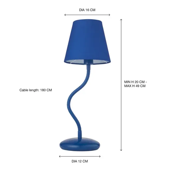 Boogi Metal Adjustable Table Lamp 5