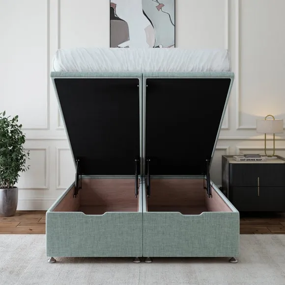 Woven Fabric End of Bed Ottoman Base 4