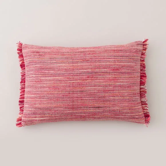 Ava Fringe Cotton Rectangle Cushion 3