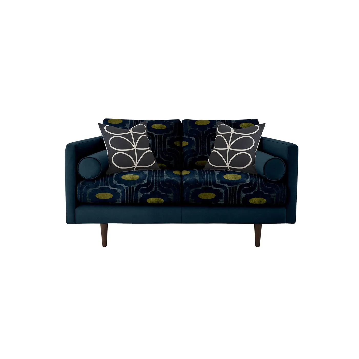 Orla Kiely Mimosa Small Sofa, Patterned Velvet