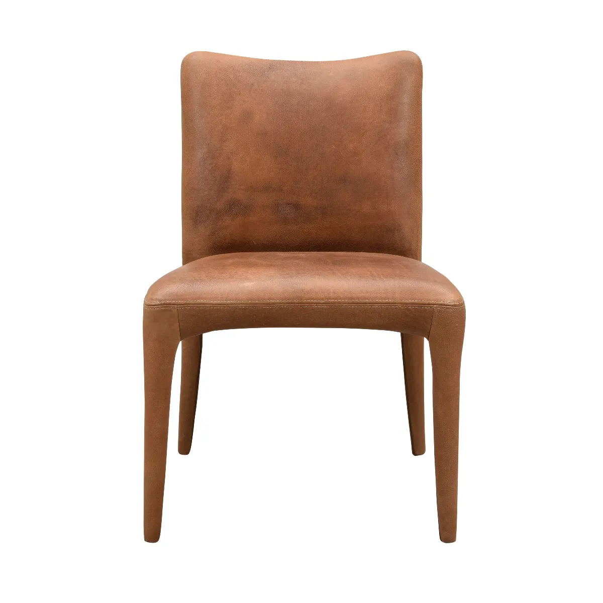 Timothy Oulton Fibi Dining Chair, Brown Leather | Barker & Stonehouse 3