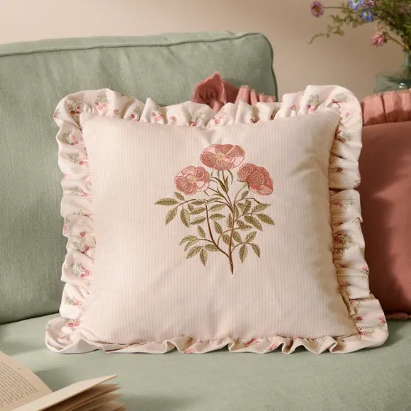 Wylder Nature Amelia Feather Square Cushion