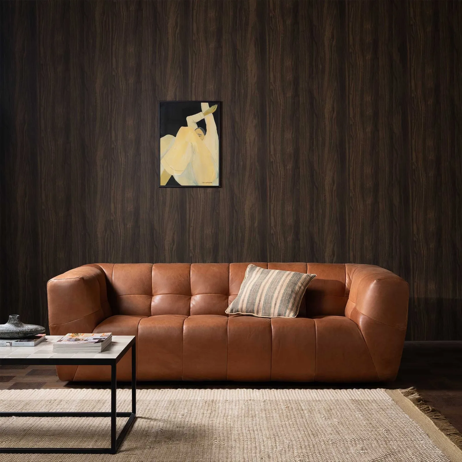 Atticus 3 Seater Sofa Leather | Barker & Stonehouse 2