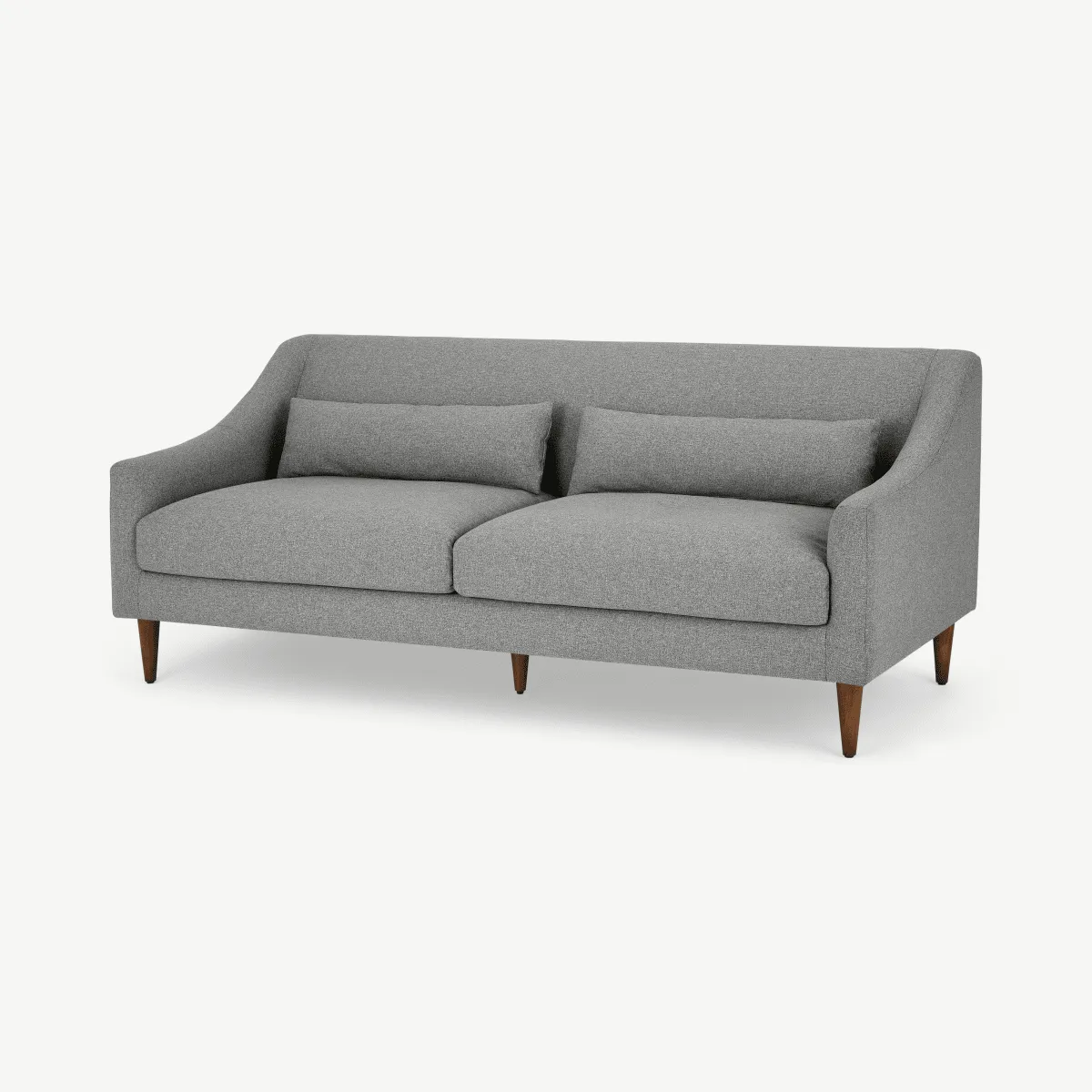 Herton 3 Seater Sofa, Mountain Grey Fabric