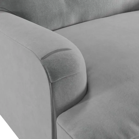 Martha Vintage Velvet Snuggle Chair 6