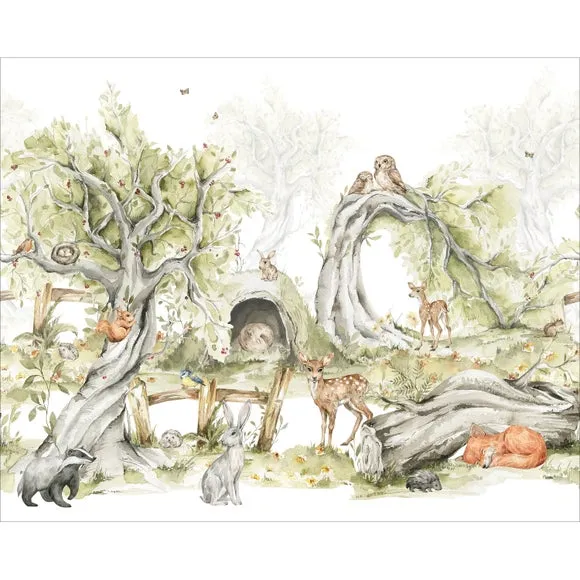 Woodland Forest Wall Mural 1
