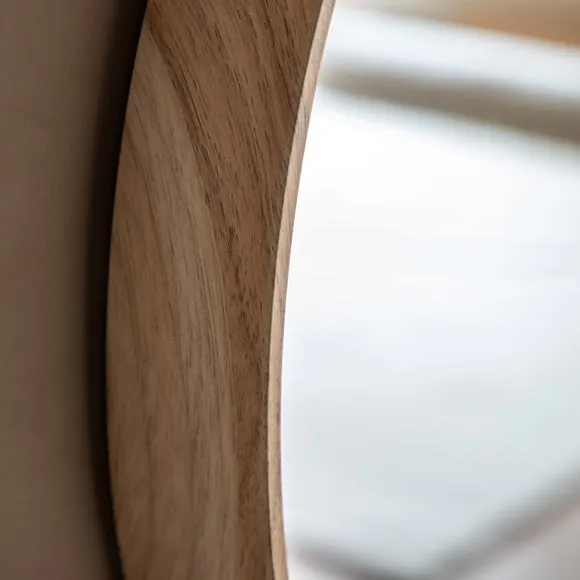 Cedar and Sage Haven Round Wall Mirror 2