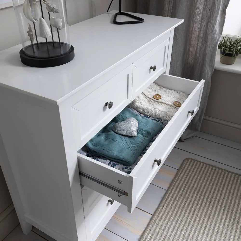 Nöa and Nani Karlstad Chest of Drawers 2+3 Drawer in White 4