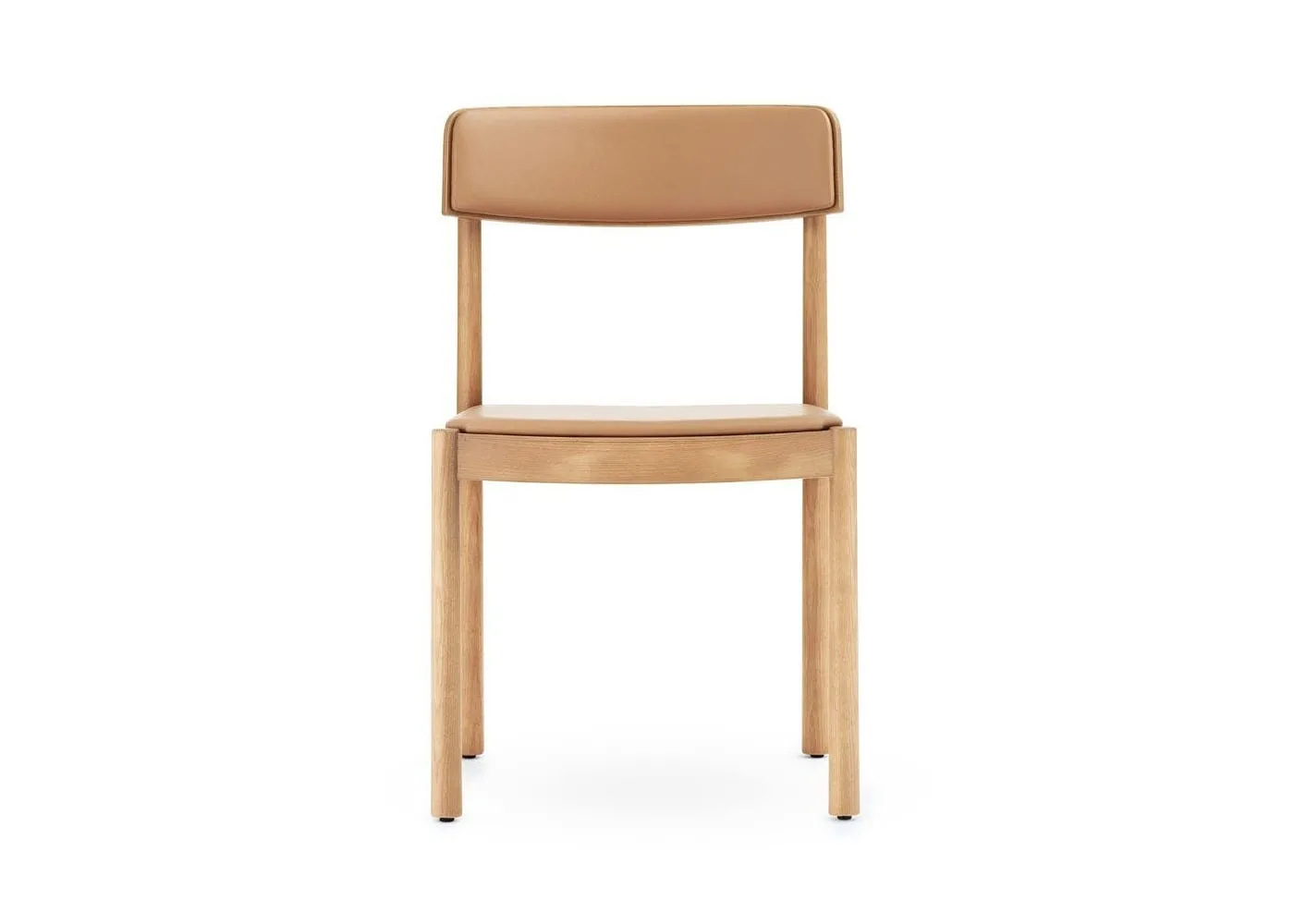 Normann Copenhagen Timb Dining Chair Ultra Leather Camel