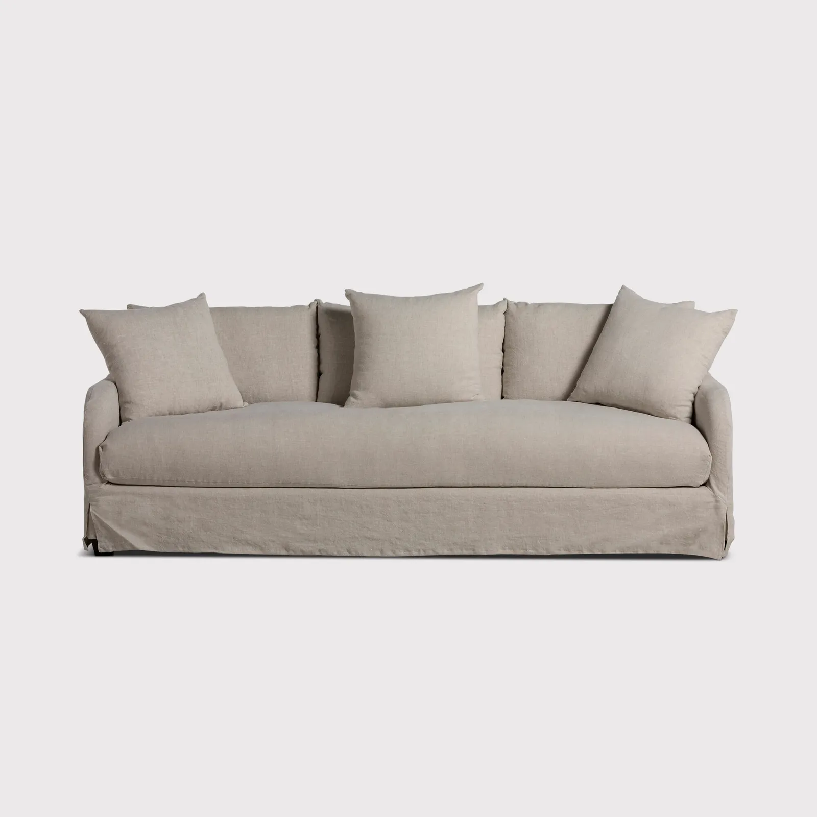 Charlbury 3 Seater Sofa, Neutral Fabric | Barker & Stonehouse