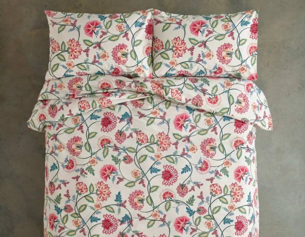 Deyongs Vintage Jacobean Printed Polycotton Duvet Set 4