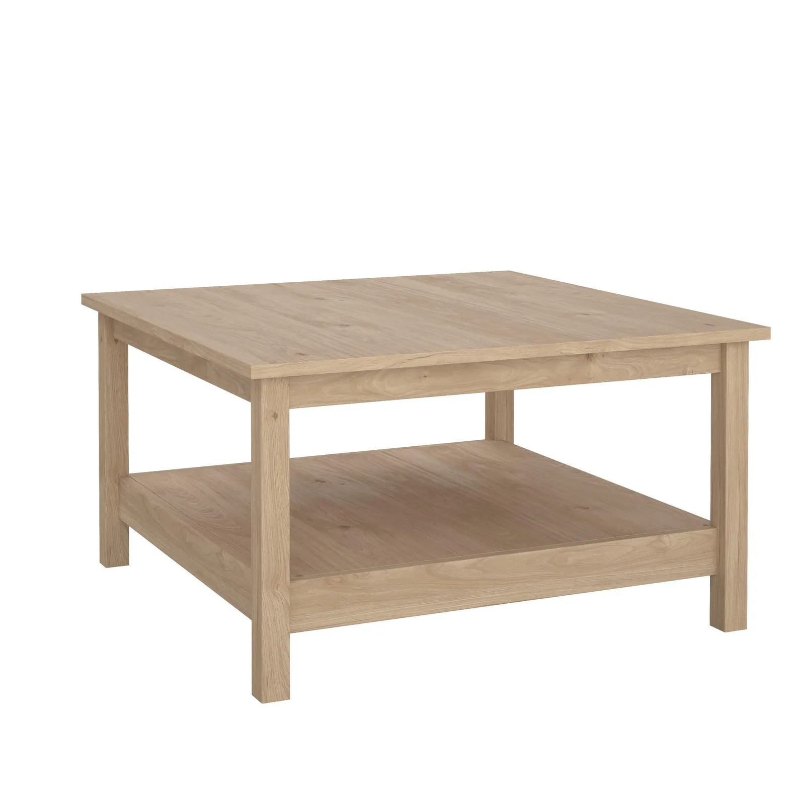 Furniture To Go Barcelona Coffee Table in Jackson Hickory Oak in Light Oak