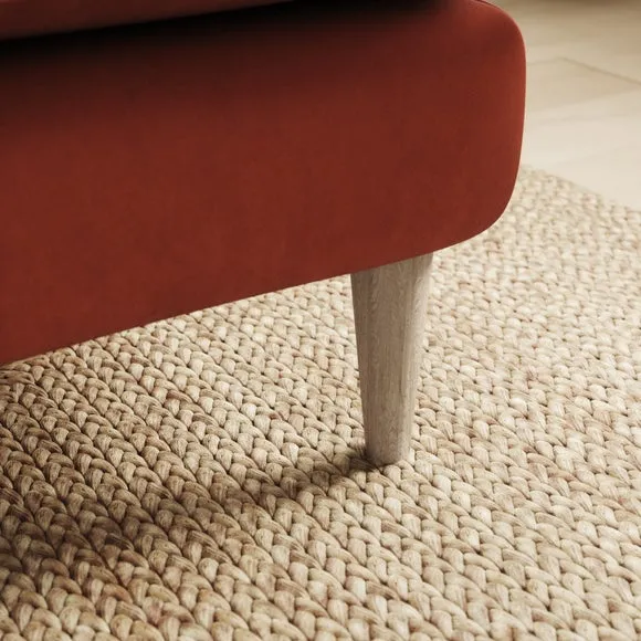 Sven Opulent Velvet Footstool 4