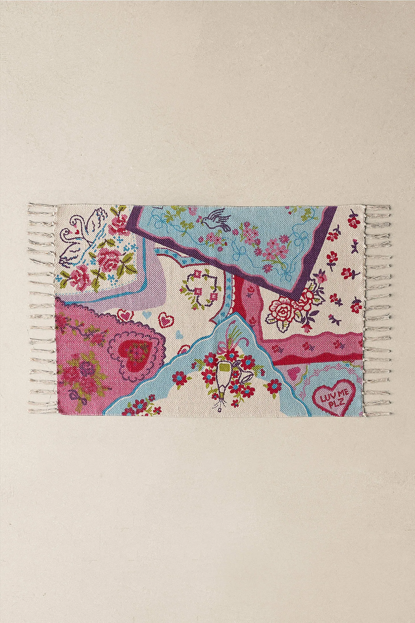 Hankie Patchwork 2x3ft / 60x90cm Rug