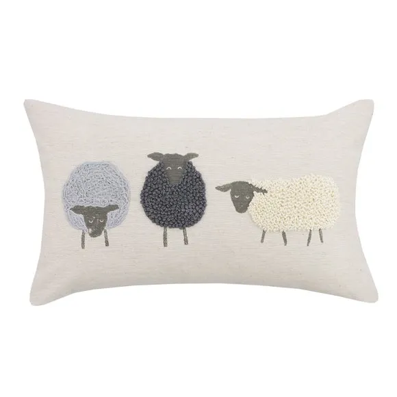 Rectangular Sheep Cushion