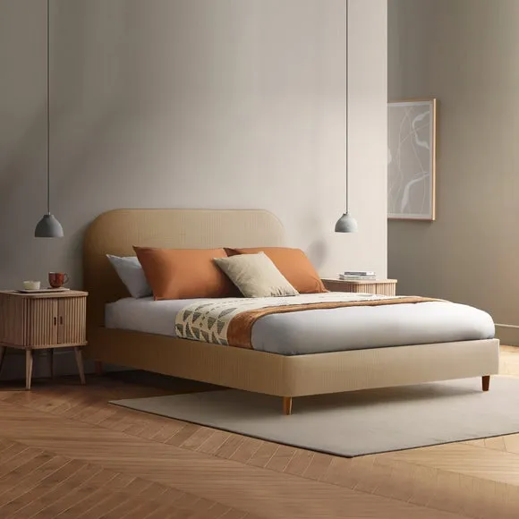 Silentnight Fara Bed Frame, Woven Fabric 2