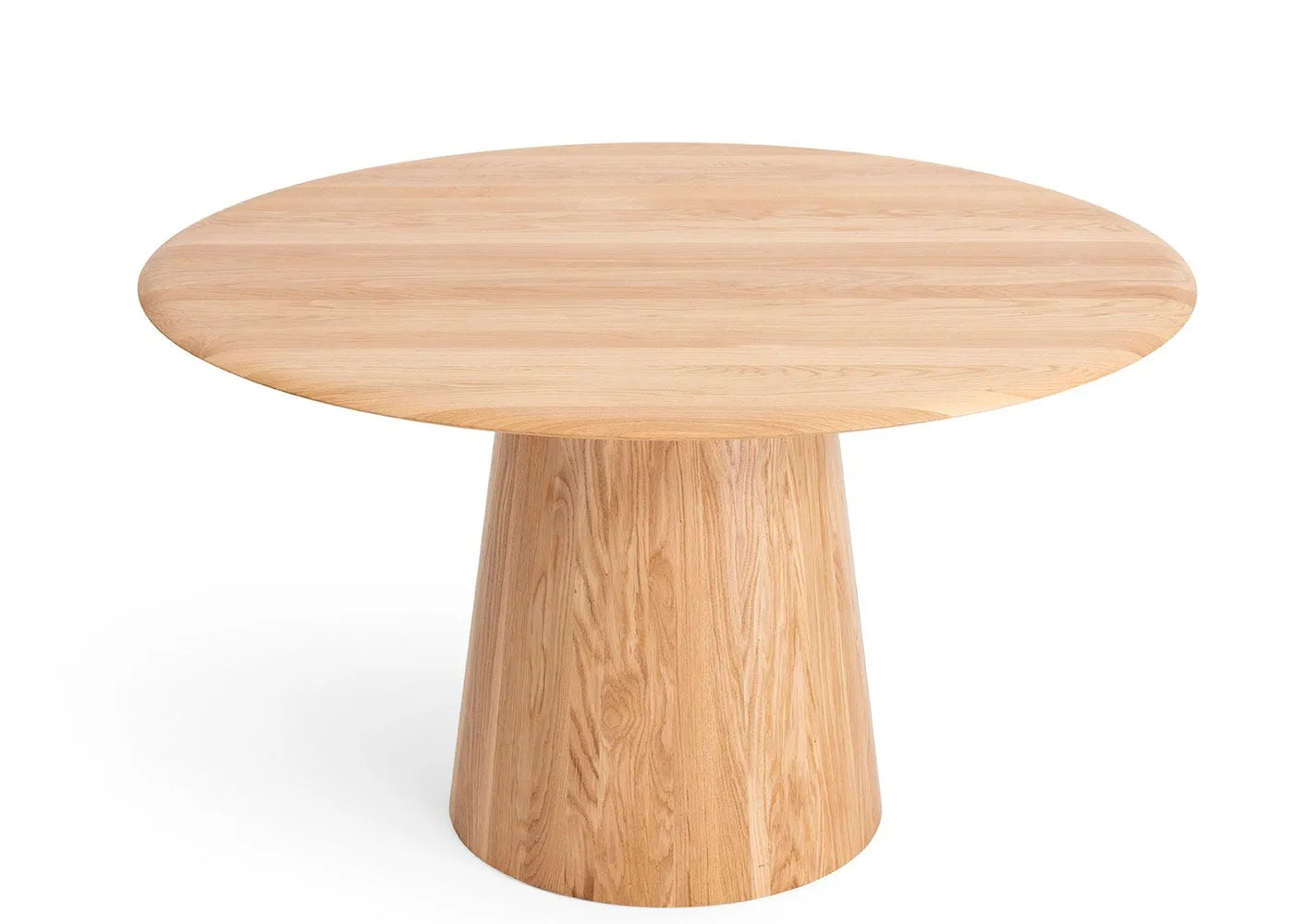 Gazzda Mushroom Round Dining in Natural oiled Oak