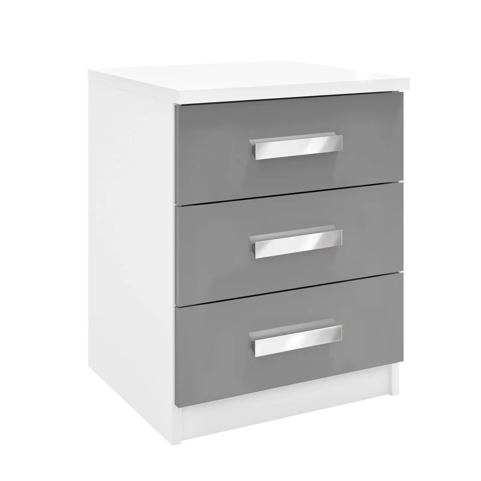 Sudbury 3 Drawer Bedside Table
