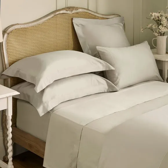 Dorma Luxe Egyptian Cotton Sateen Oxford Pillowcase 1