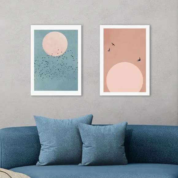 East End Prints Set of 2 Fly Away Prints 1