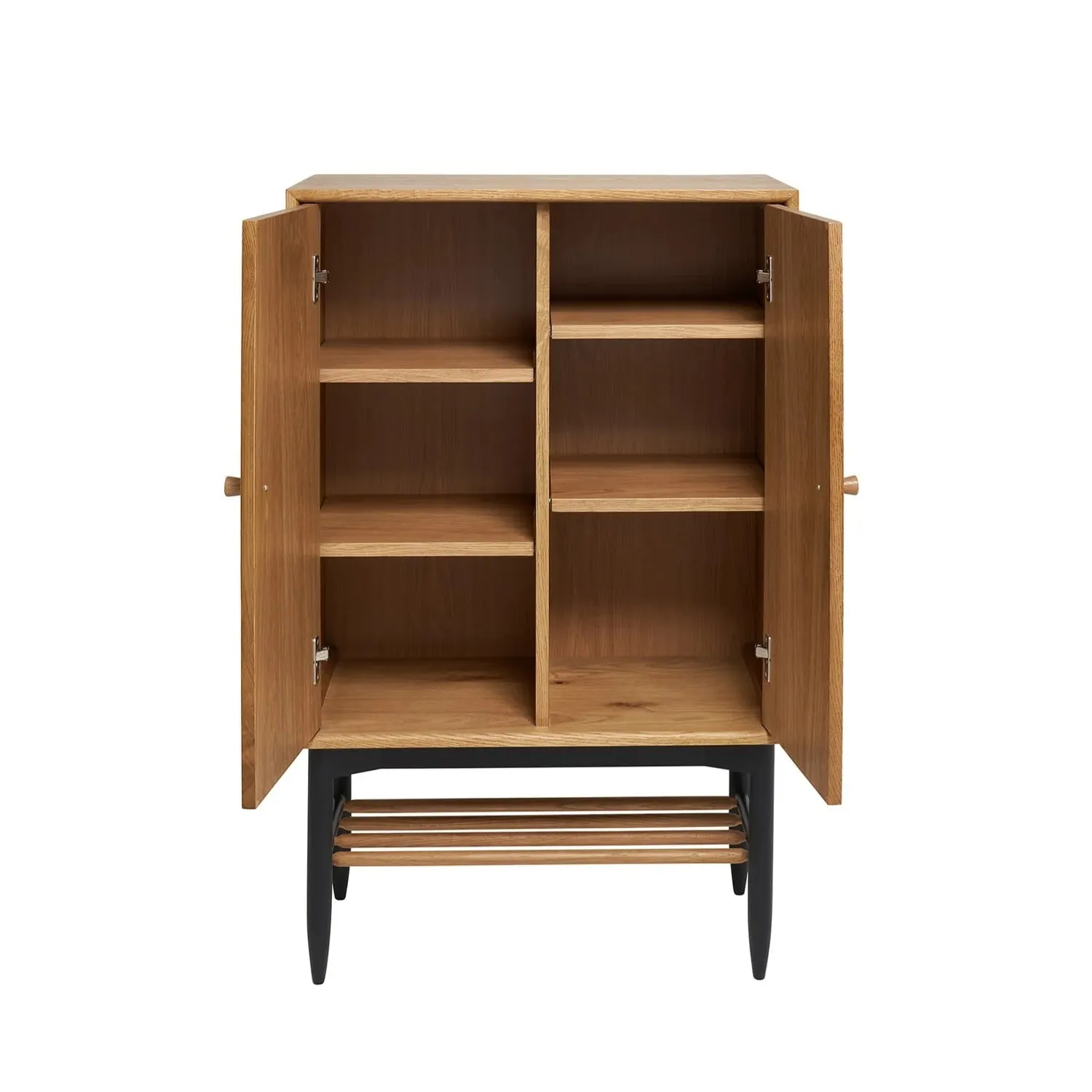 Ercol Monza Universal Cabinet, Neutral Oak | Barker & Stonehouse 3