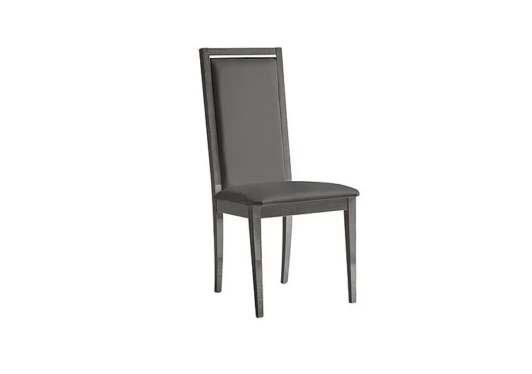 Palazzo Roma Dining Chair in Silver Birch - Aquos Dark Grey - In Time for Christmas