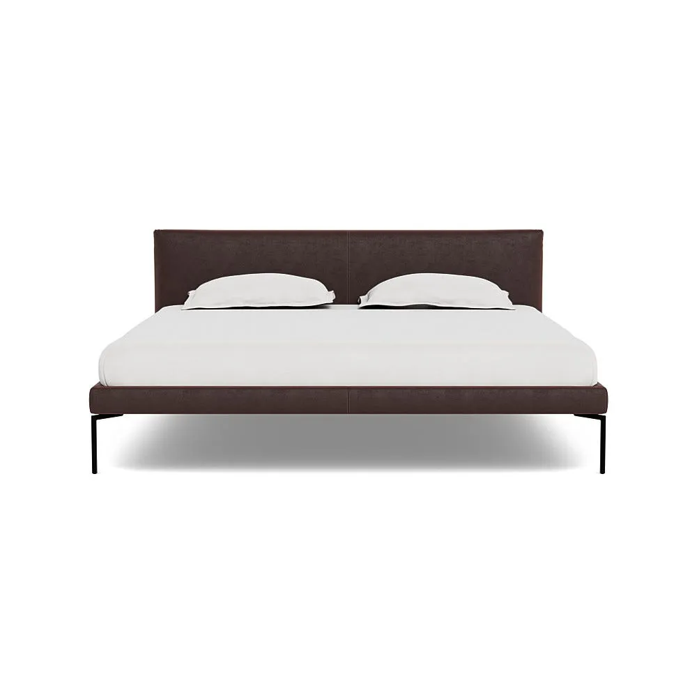 Heal's Matera Bedstead Super King Nobilis Velvet Espresso 1