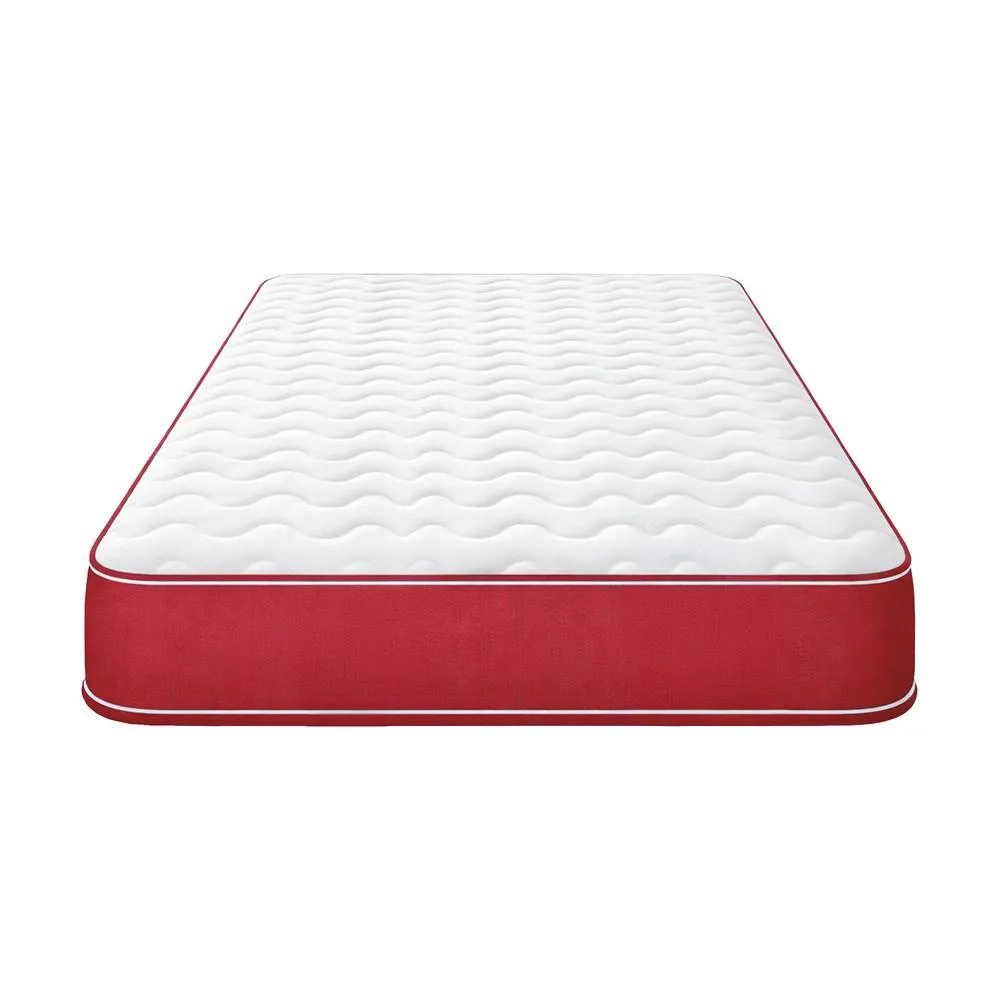 eXtreme Comfort Ltd 18cm Hybrid Memory Foam Spring Mattress CoolTouch Cover in Red 2