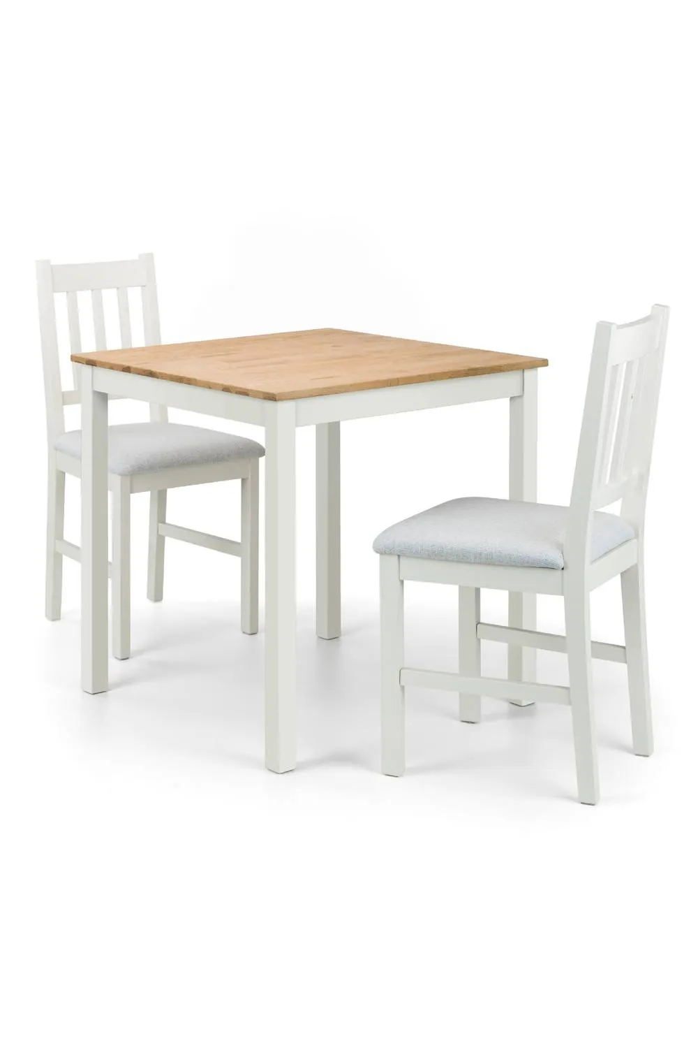 Julian Bowen Coxmoor Square 4 Seater Dining Table in Ivory 5