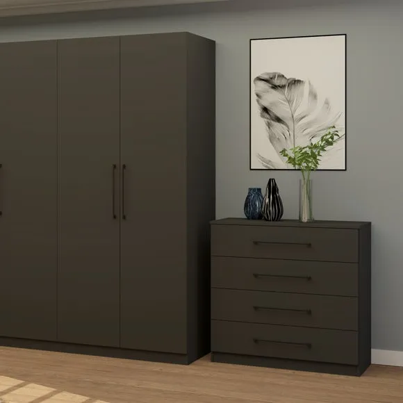 Foster 5 Door Wardrobe 1
